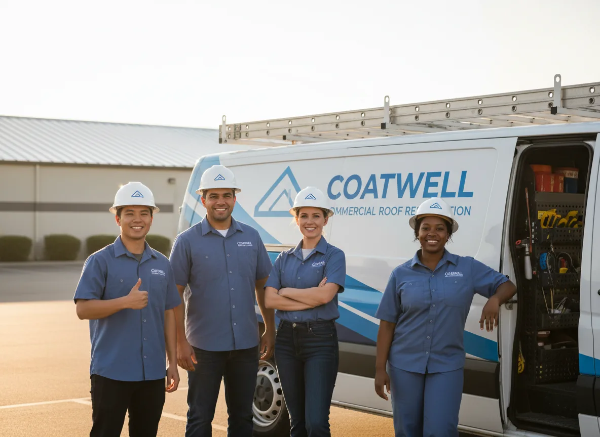 Commercial roof coating company in Asherton, TX